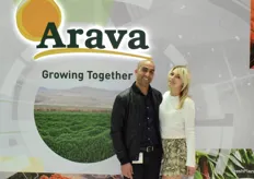 Yair Ohana and Angelina Zurbenko from Arava Export Growers